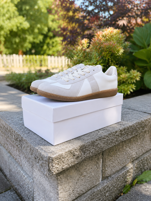Maison Margiela German Army Trainer Sneakers White