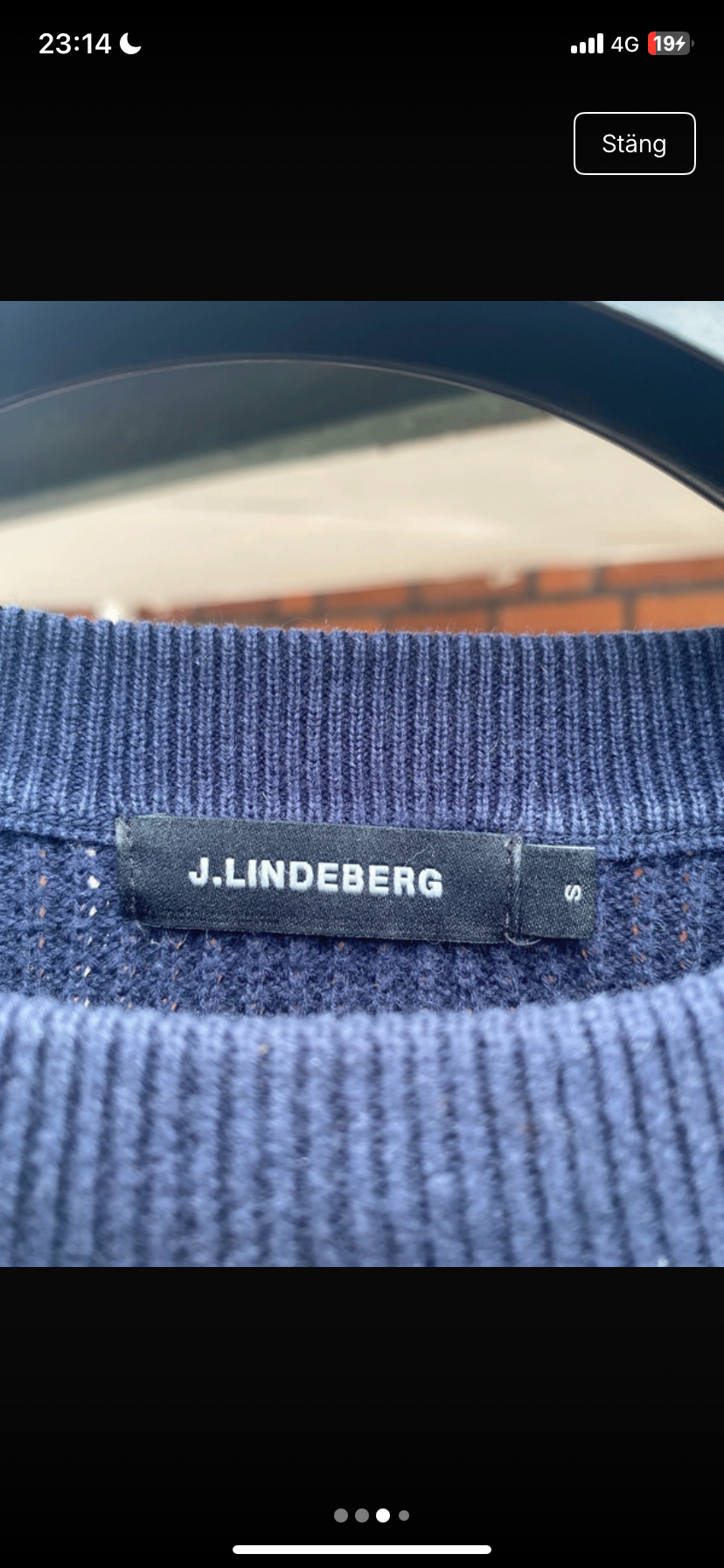 J. Lindeberg Cotton Structure Sweater - Sweatshirt