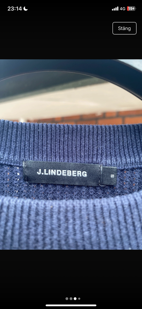 J. Lindeberg Cotton Structure Sweater - Sweatshirt